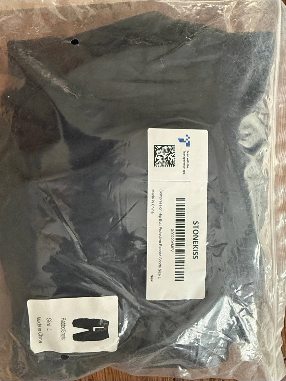 Padded Black Cycling/Impact Shorts